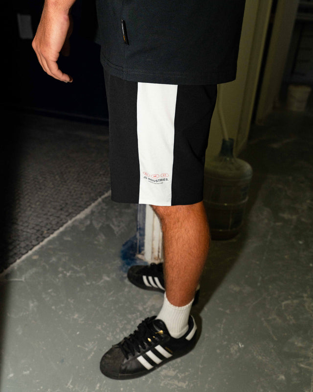 Construction Boardshort - Black/White