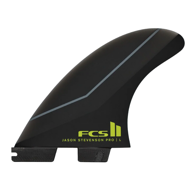 FCSII PG Pro Tri Fin Set  - Smoke/Lime