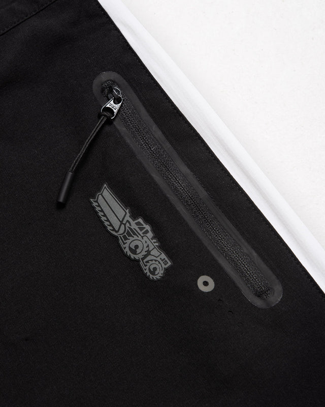 Construction Boardshort - Black/White